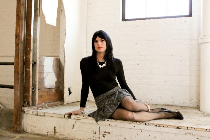 Black bodysuit and skirt 3